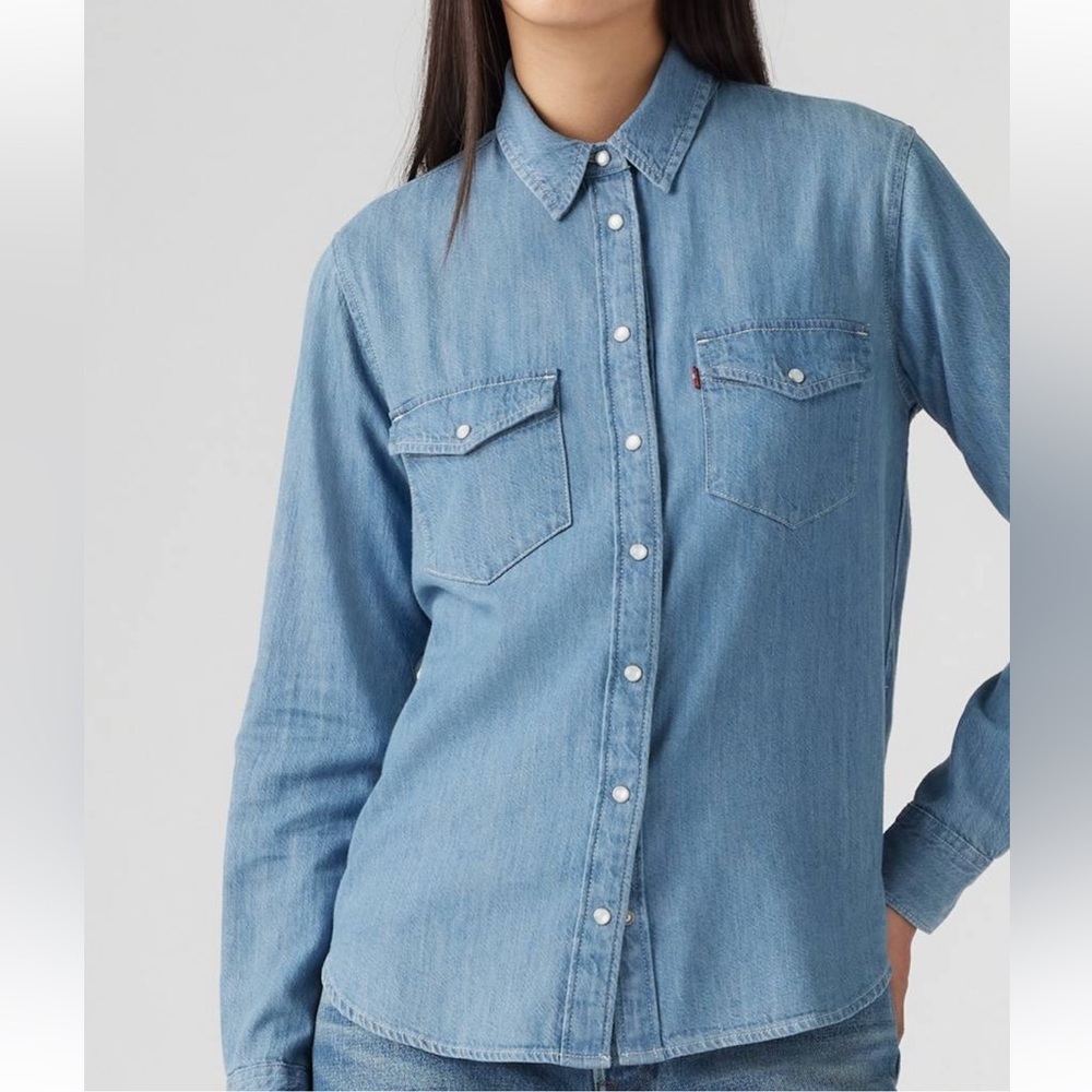 Levi's ICONIC WESTERN LINEN+ DENIM SHIRT